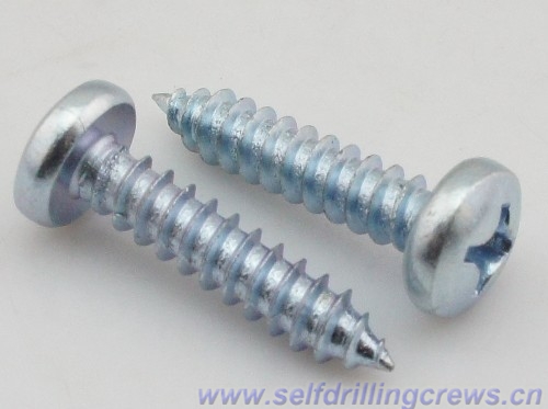 Pan head self tapping screws